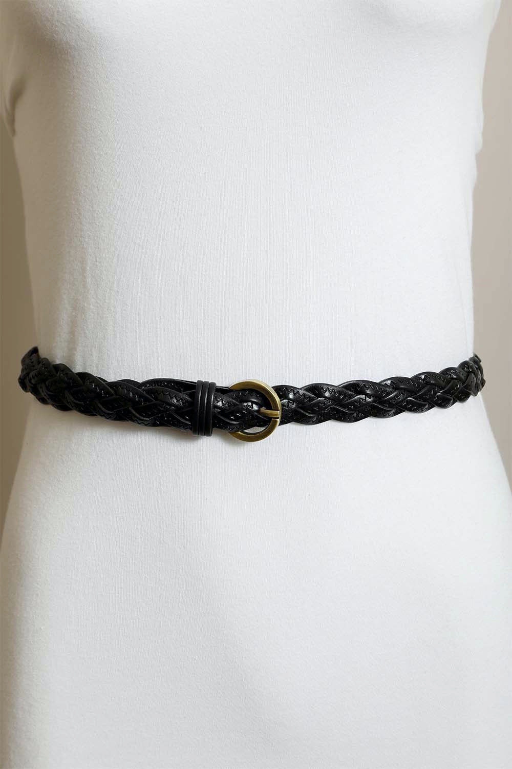 Classic Braided Leather Belt – Timeless Style for Every Outfit 🤎⛓️