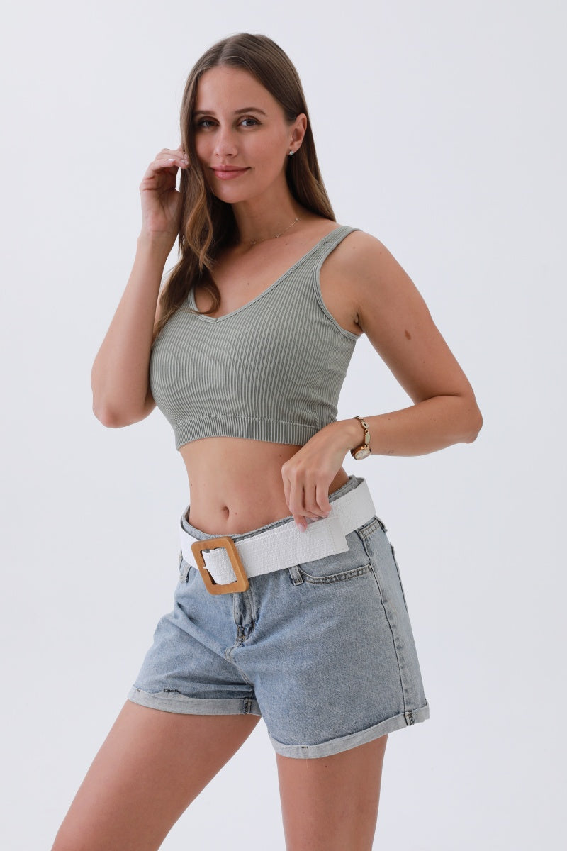The Nature Woven Raffia Belt – Square Buckle, Earthy Elegance 🌿✨