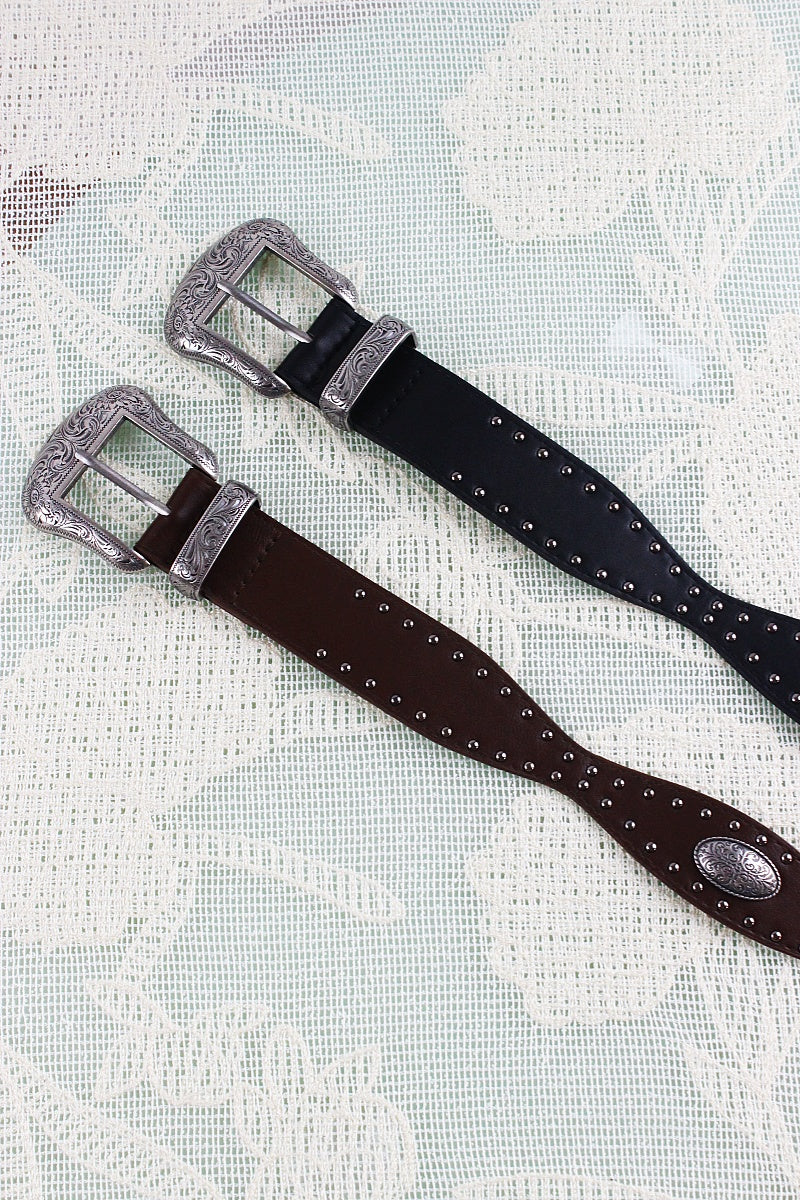 Retro Punk Belt – Vintage American Edge ⛓️🇺🇸