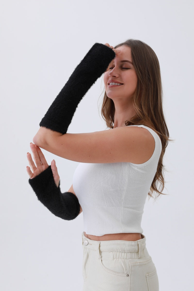 Cozy Ultra-Soft Winter Arm Hand Warmers – Must-Have Cold-Weather Comfort ❄️💖