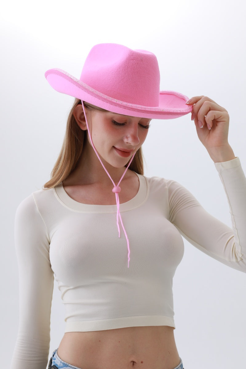 Neon Cowboy Hat – Light-Up Western Party Hat 🌟🤠