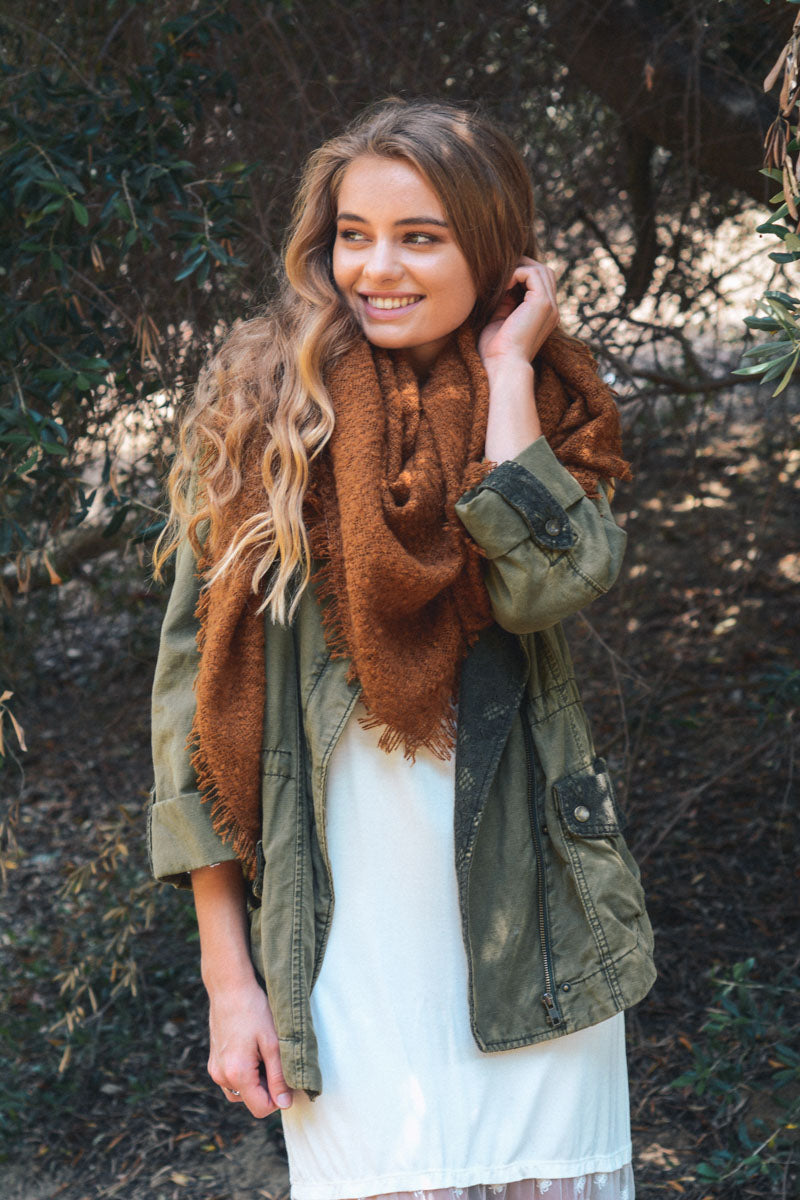 Luxury Mohair Square Scarf – Cozy & Elegant Wrap ❄️🧣