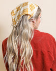 Triangle Flannel Head Scarf Hats & Hair