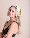 Muted Color Bandana Hats & Hair Lemon