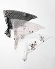 Tulle Lace Poppy Headscarf Hats & Hair