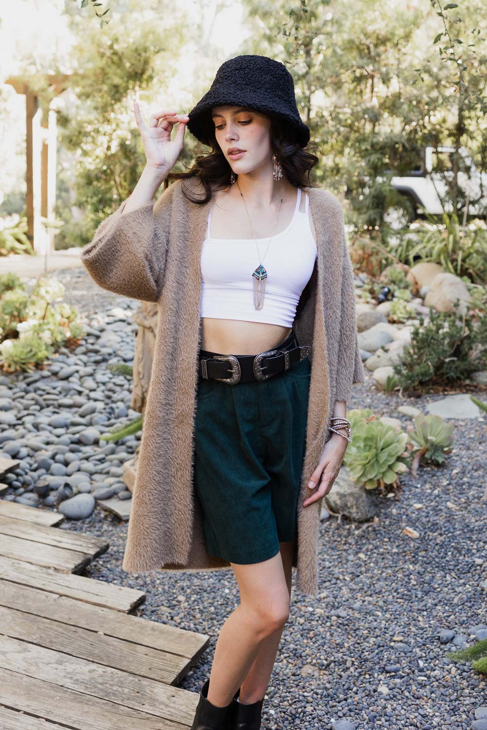 Ultra-Soft Luxe Mohair Knit Cardigan Ponchos One Size /