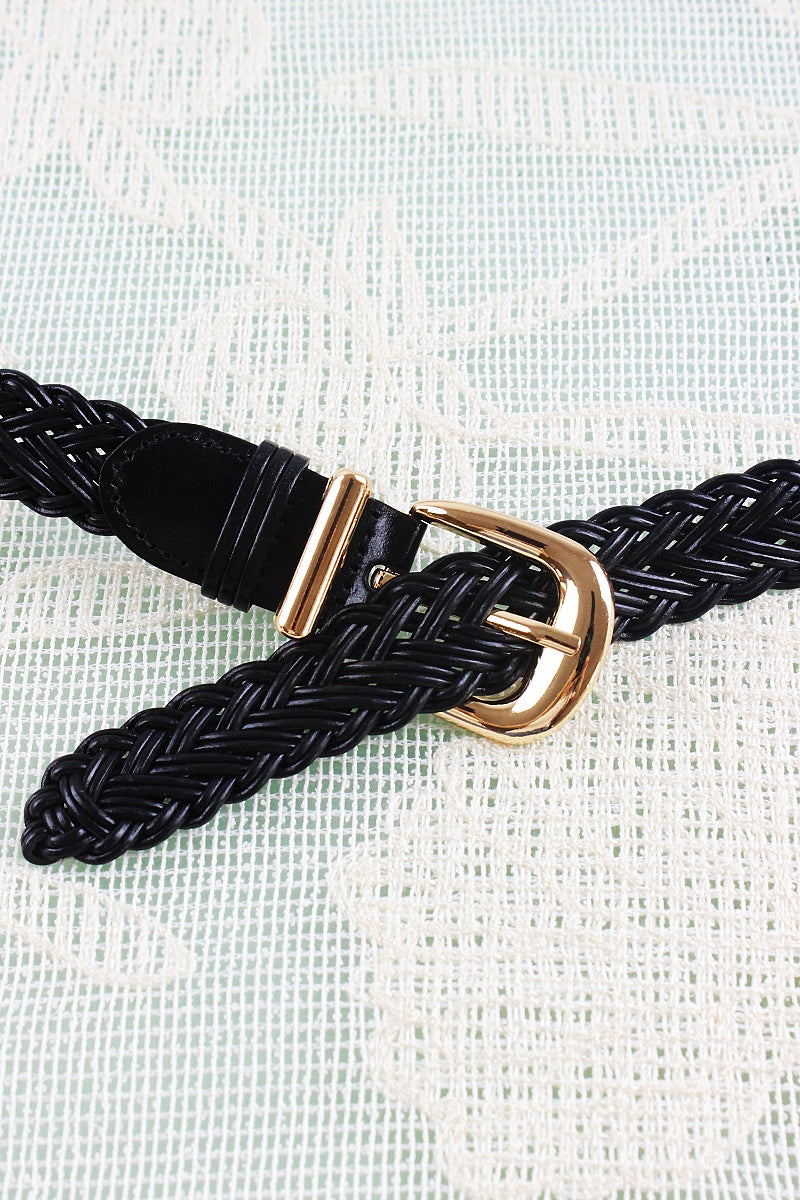Everyday Braided Belt – Effortless Style &amp; Comfort 🌿⛓️