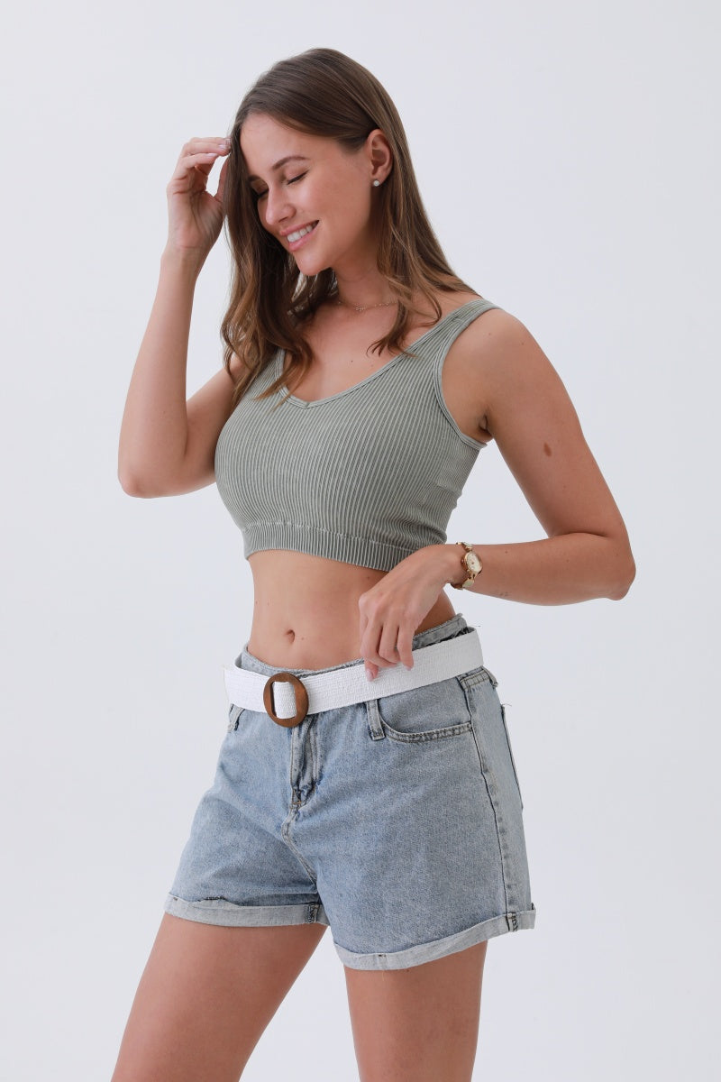 Minimalist Boho Raffia Belt – Chic Round Buckle for Effortless Style 🌾🌟