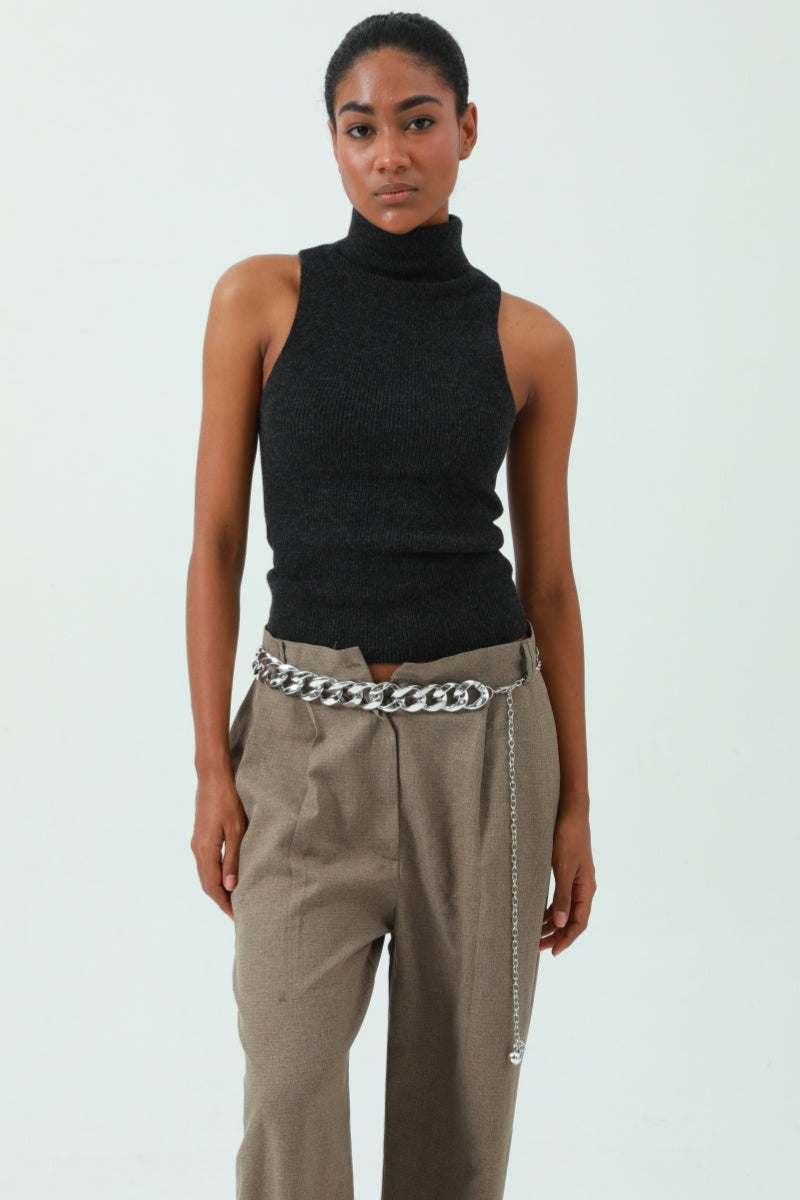 Chic Plated Waist Chain - Secure Hook Closure 🔗