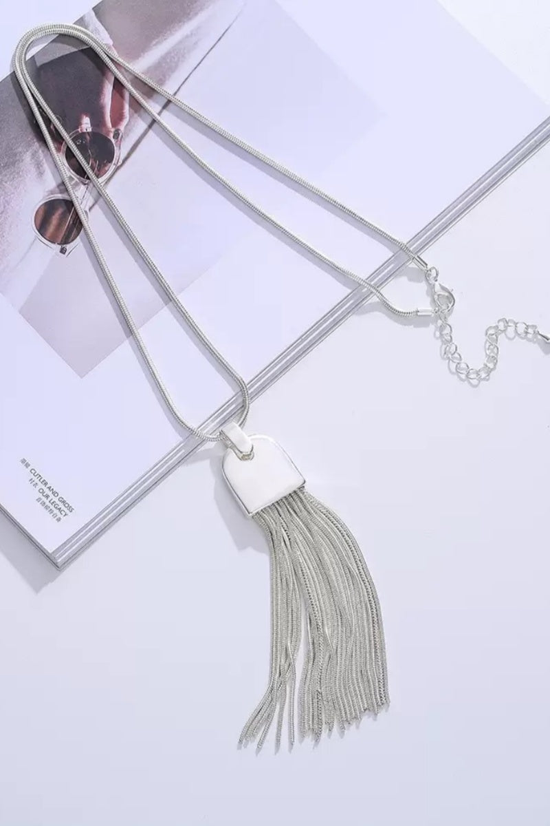 Long Tassel Pendant Necklace - Best Seller for Boutique 💎