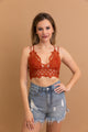 Crochet Lacey Charm Padded Bralette