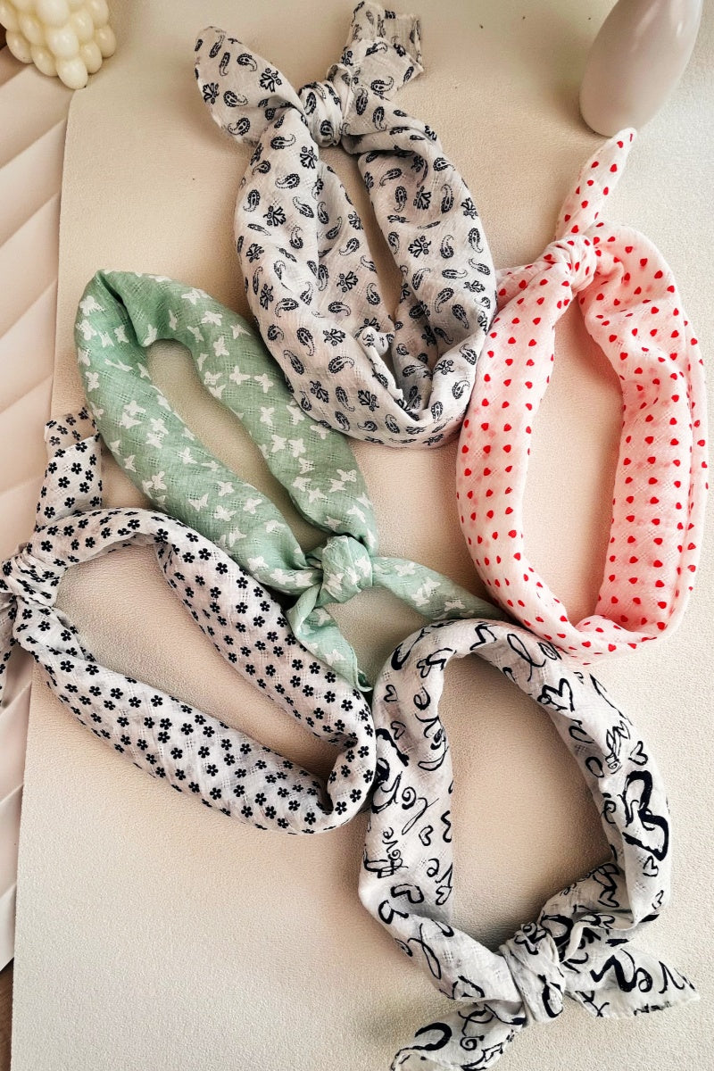 Printed Scarf Collection – Lightweight &amp; Versatile for Spring Summer Styles