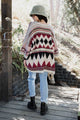 Aztec Dreams Faux Hair Pocket Ruana Ponchos