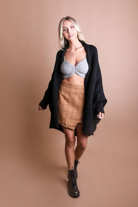 Cuddly Bat Sleeve Knit Cardigan Ponchos