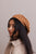 Darling Crochet Knitted Beret Beanies One Size / Camel