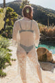 Happy Summer Crochet Tassel Kimono One Size / Natural
