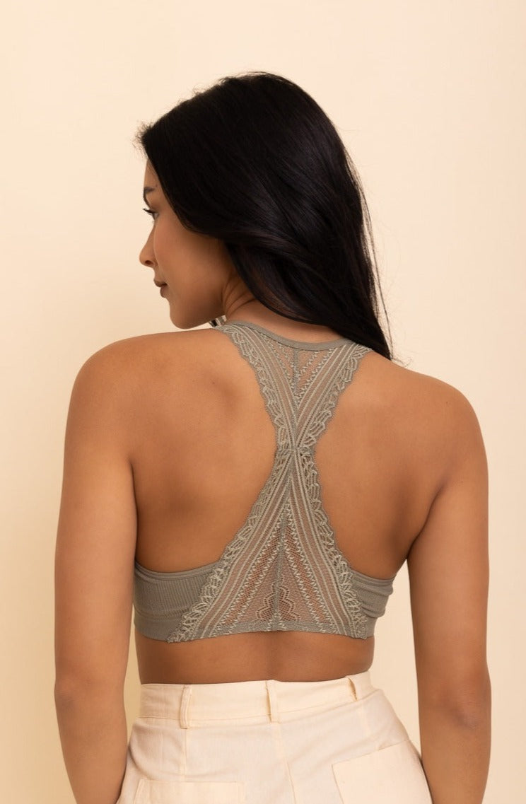 Lacey Racerback Seamless Bralette