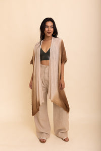 Mystic Hues Cotton Kimono Kimonos One Size / Tan