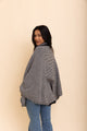 Over The Shoulder Knitted Shawl Ponchos