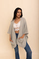 Relax & Chill Summer Nights Boucle Poncho Ponchos One Size /