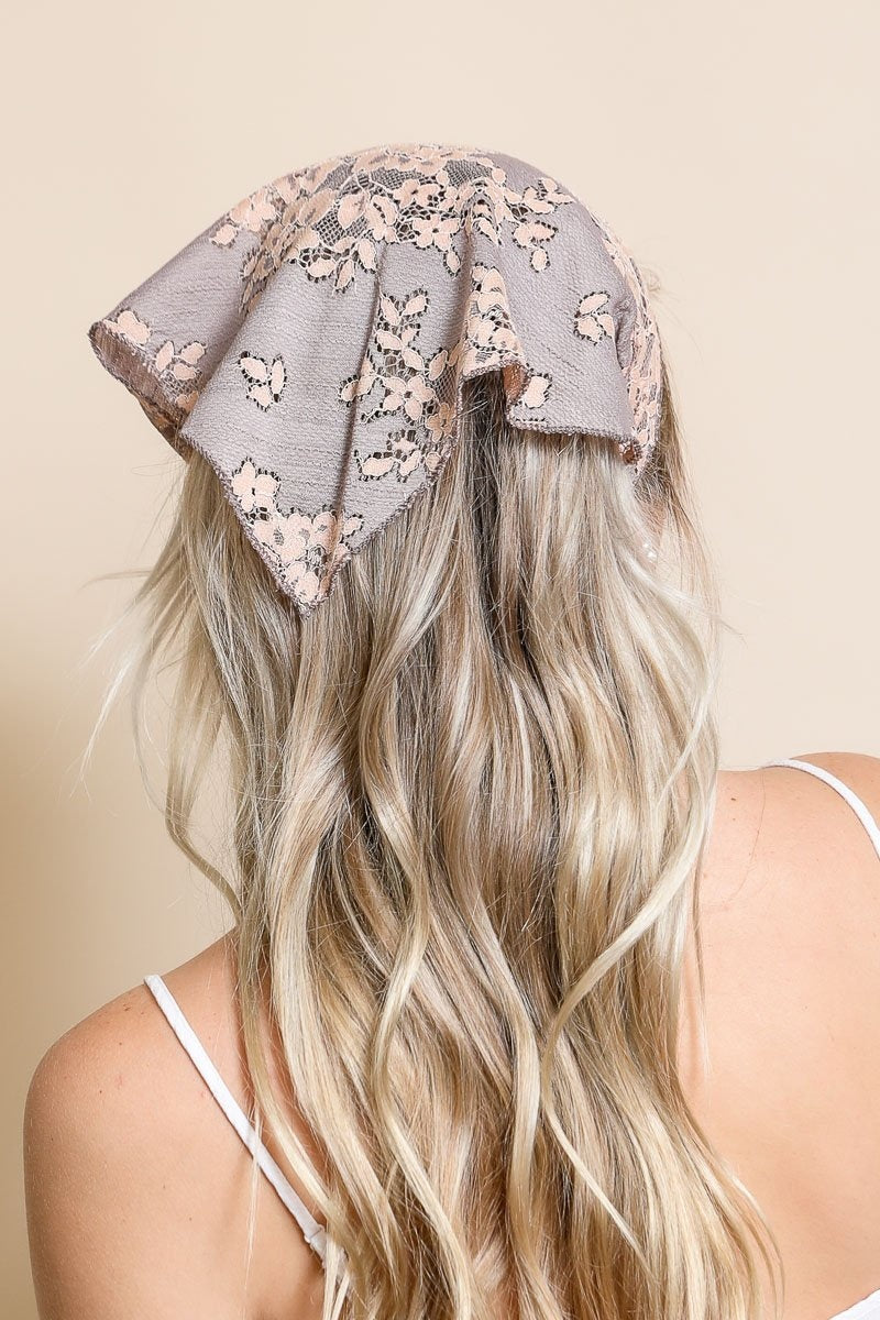 Bohemian Floral Lace Headscarf Hats &amp; Hair