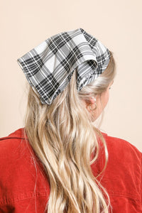 Triangle Flannel Head Scarf Hats & Hair