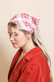 Triangle Flannel Head Scarf Hats & Hair Mauve