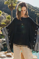 Aztec Embroidered Tunic Kimono