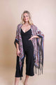 Bohemian Diamond Tassel Kimono Ponchos