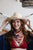 Boho Western Bead Chain Paper Hat Hats & Hair