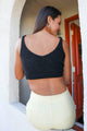 Boucle Soft Brami Bralette Back Black