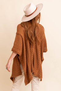 Braided Kurt Ruana Ponchos