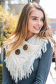 Cozy Shoulder Warmer Scarf Scarves Ivory