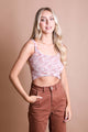 Cozy Whimsical Boucle Brami Top XS/S / Rose