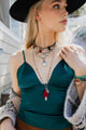 Feather Fringe Multi-Layered Necklace Jewelry