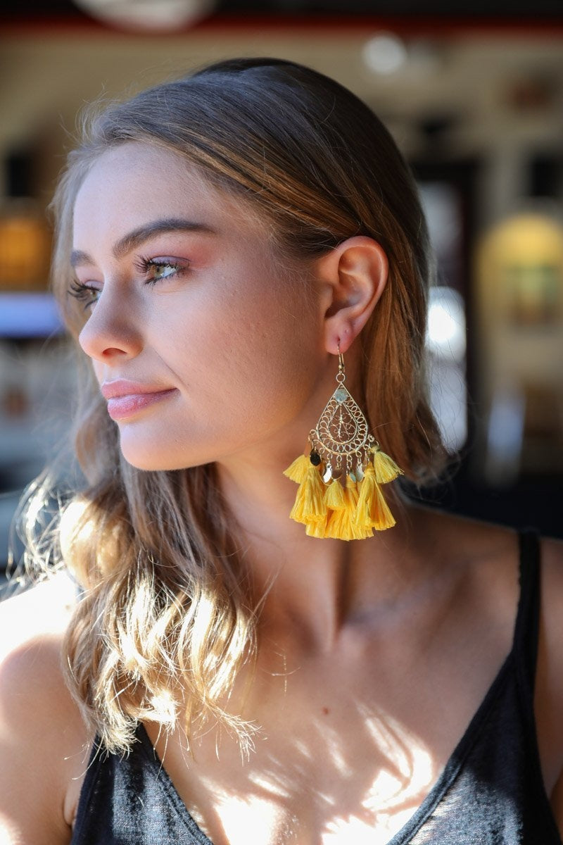 Ways To Wear Tassel Earrings  Meesho