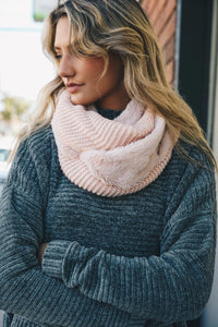 Knit Infinity Scarf Scarves