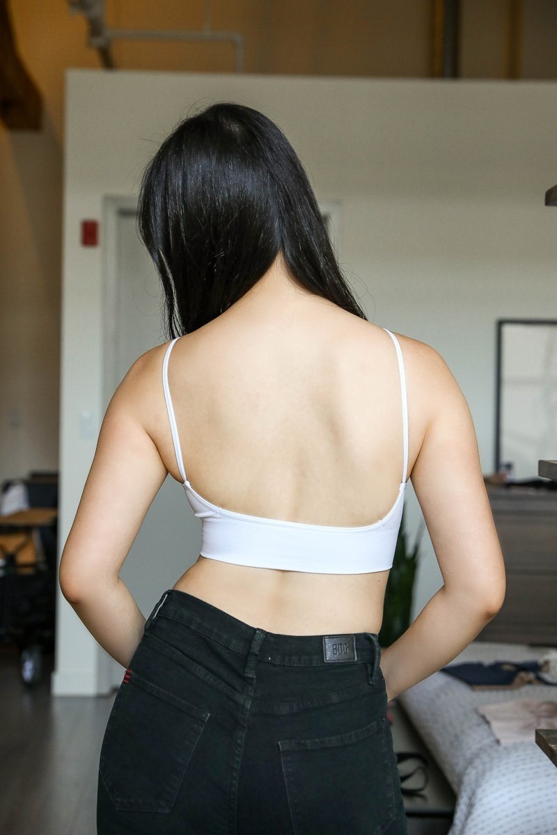 Leto Collection - Low Back Seamless Bralette $16 – Thank you