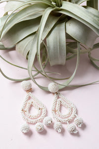 Micro Bead Dangle Earrings Jewelry