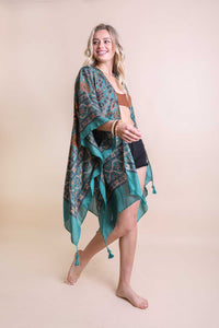 Moroccan Inspired Tapestry Kimono