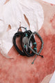 Multi-wrap Leather Braid Bead Bracelet Jewelry