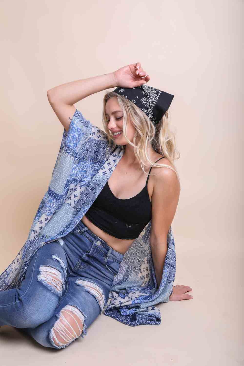 Muted Color Bandana Hats &amp; Hair