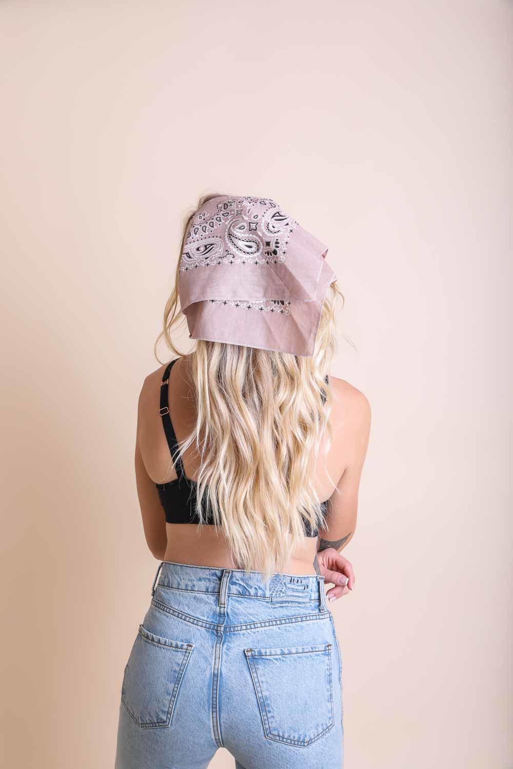 Muted Color Bandana Hats &amp; Hair