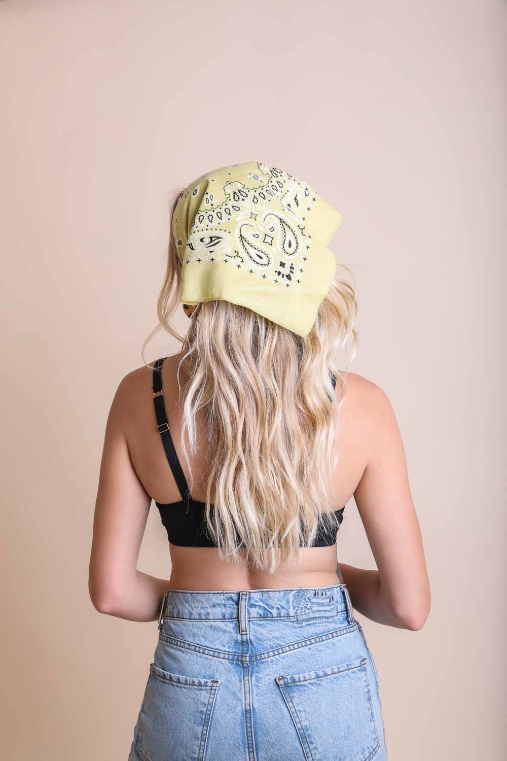 Muted Color Bandana Hats &amp; Hair
