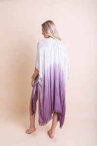 Ombre Vertical Stitched Kimono