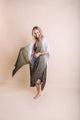 Ombre Vertical Stitched Kimono