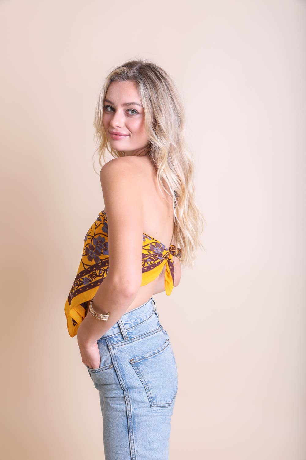 Oversized Floral Anemone Bandana Hats &amp; Hair