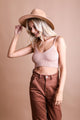 Rib Knit Lounge Brami Bralette