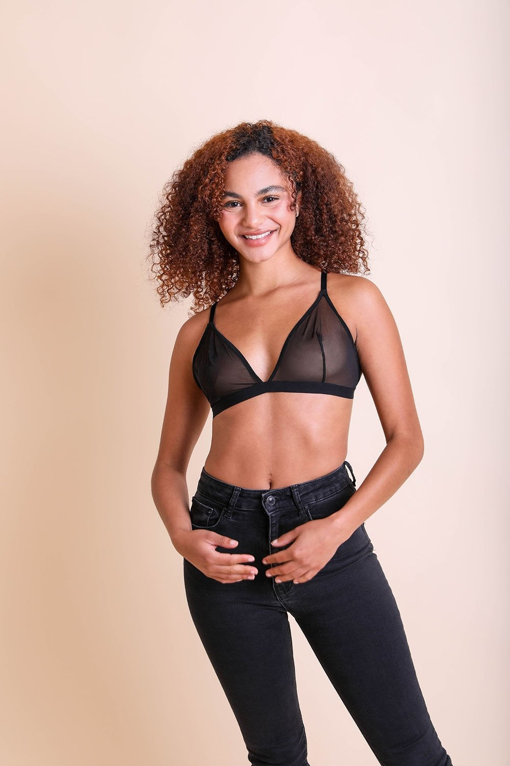 Leto Collection - Sheer Mesh Bralette $18 – Thank you