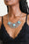 Silver Collar Turquoise Necklace Jewelry